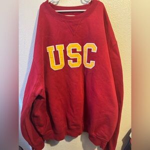 USC Red & Gold Crewneck Sweatshirt